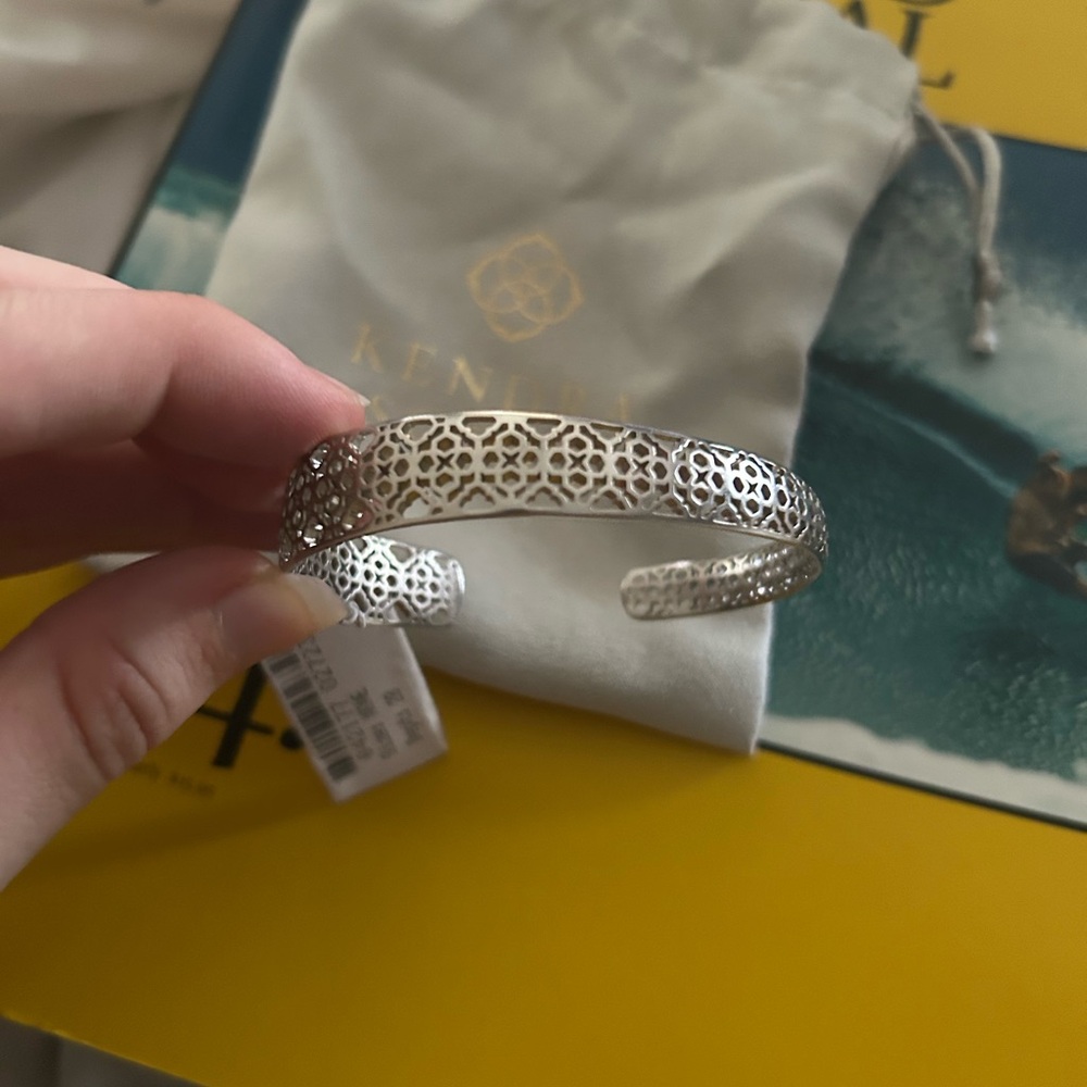 Kendra Scott Silver Cuff Bracelet new with tag